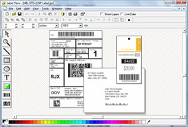 Barcode Label Design Features