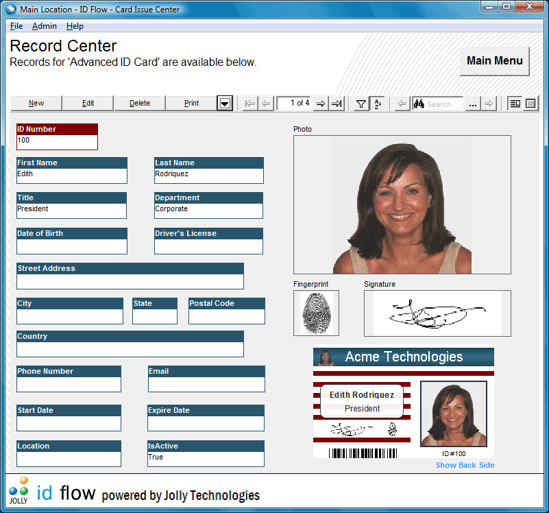 acme id card maker free  full cracked