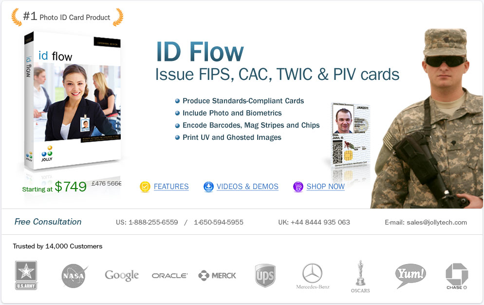 Government ID Card Software