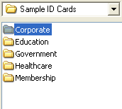 ID Flow Sample Folders