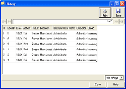 Cardholder History Report