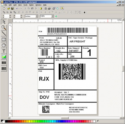 Label Flow - Barcode Software - Barcode software for printing barcode labels.