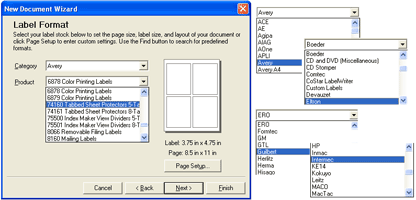 Label Flow Templates