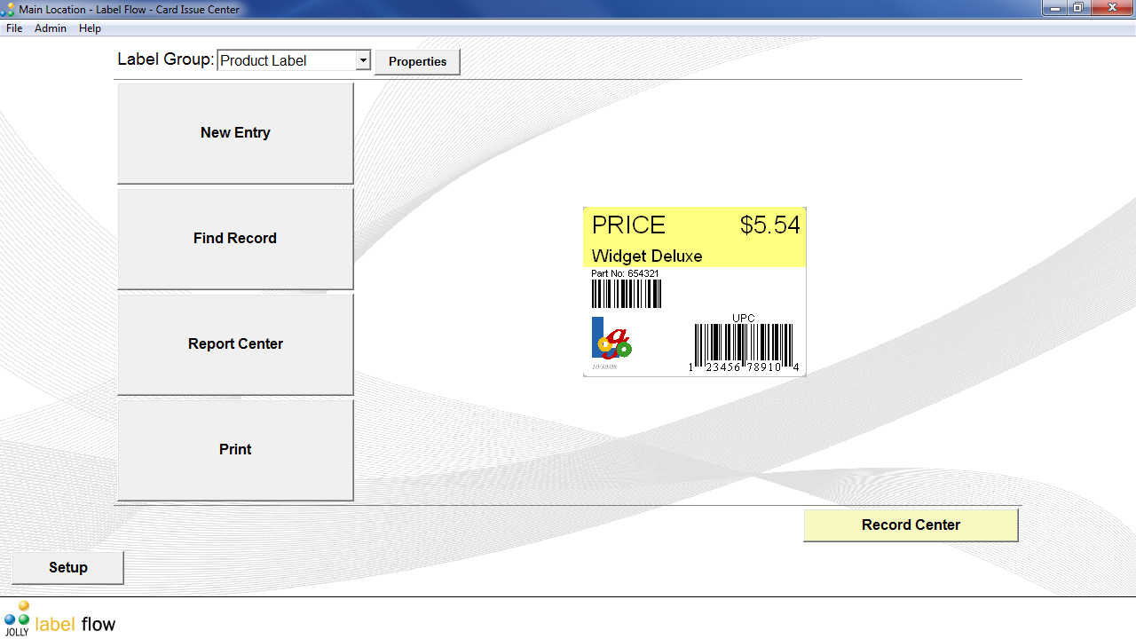 Label Flow Free Barcode Software 6.7