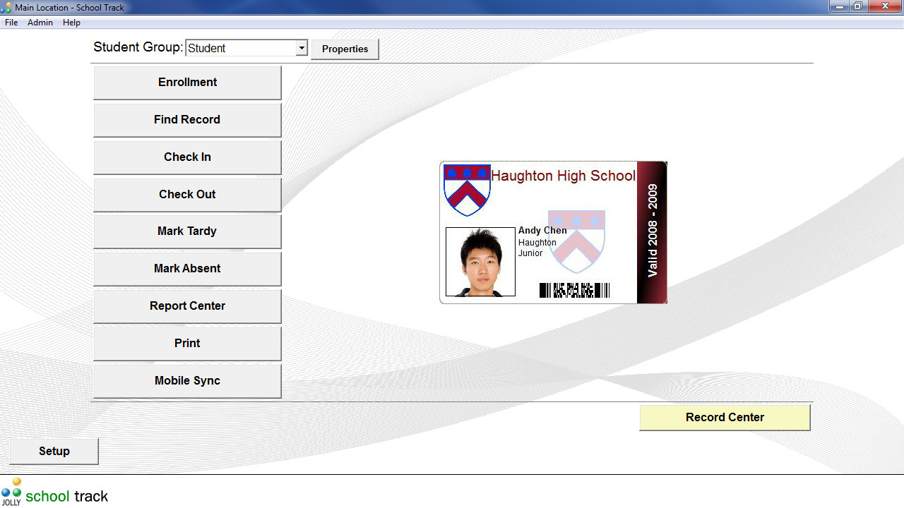 Windows 8 School Track Student Attendance Software 6.6 full Windows 8 School Track Student Attendance Software full