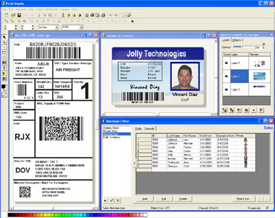 Print Studio Barcode Label and Card Software