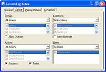 Time and Attendance Software - Custom Log Setup