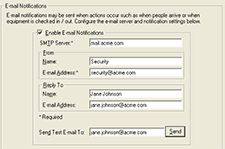 Visitor Management - Email Notifications