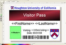 Visitor Management Software - Visitor Pass Design