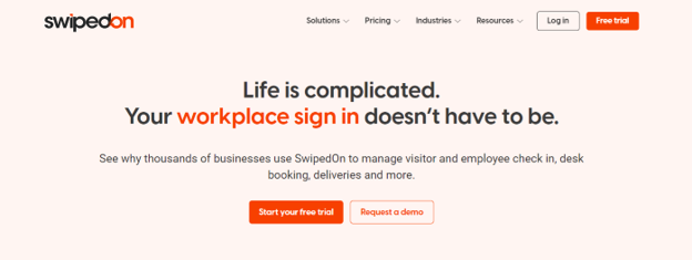 SwipedOn Software Overview
