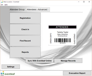 event ticket printing software
