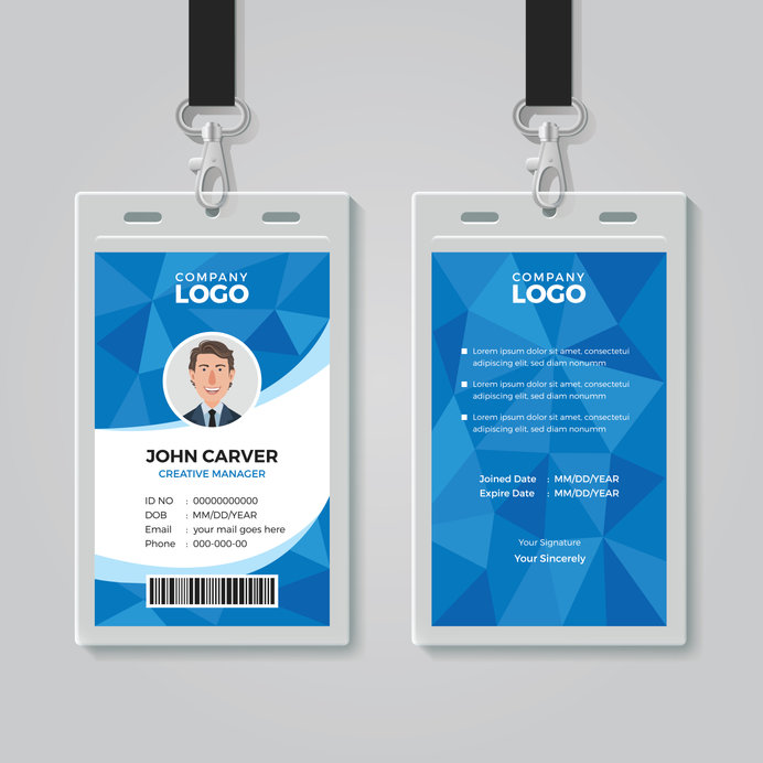 Good Employee ID Badge