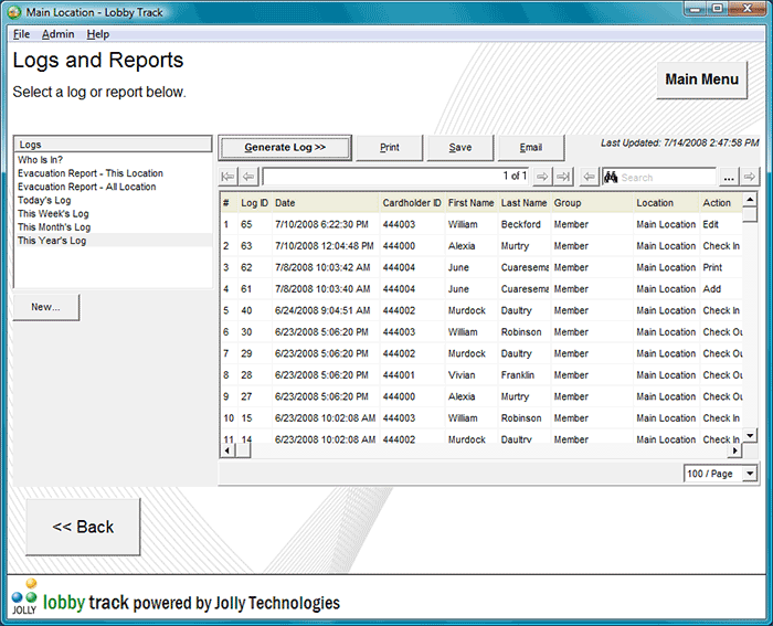 Generate Reports